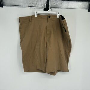 Off the Grid‎ Tan Thick Cotton Havok 10” Cargo Shorts Size 44 Outdoor Work